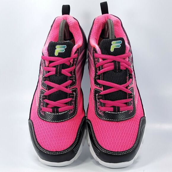 Fila Forward Athletic Lace Up Shoe Girls Size 7 Womens 8.5 3SR20829-652 Pink - Picture 2 of 9